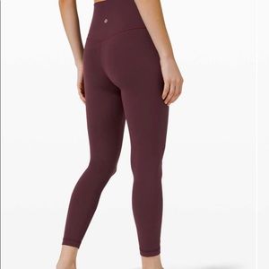 lululemon align 25 inch, size 0